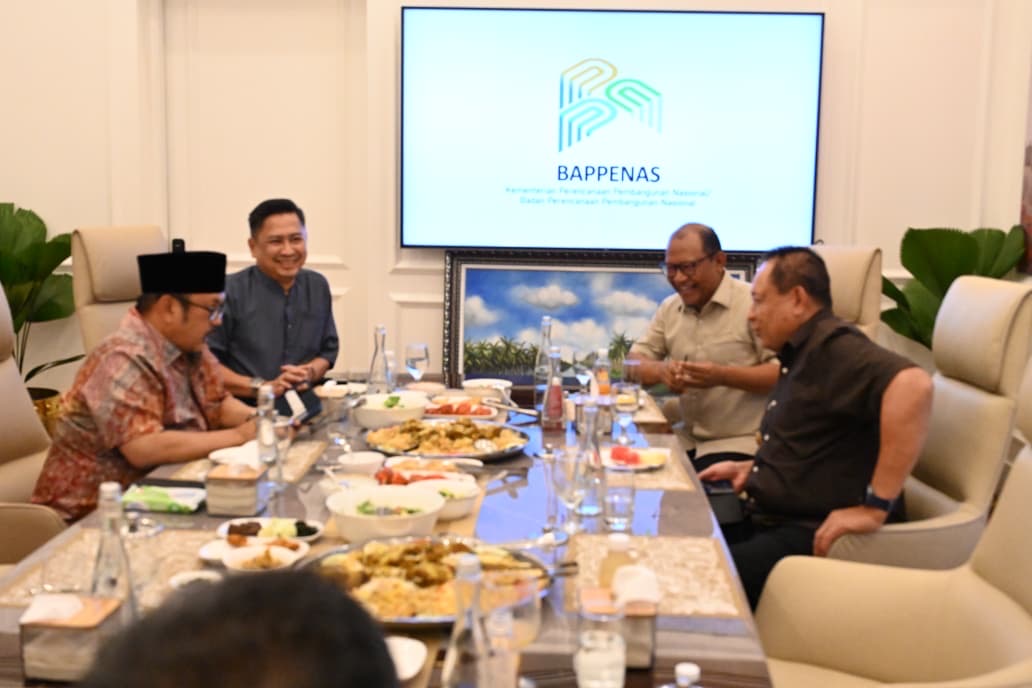 Gusnar Gercep! Pulang dari Pinogu Langsung Gas ke Bappenas Perjuangkan Jalan 42 KM